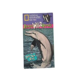 National Geographic Really Wild Animals: Deep Sea Dive [1994 VHS] Kids Video